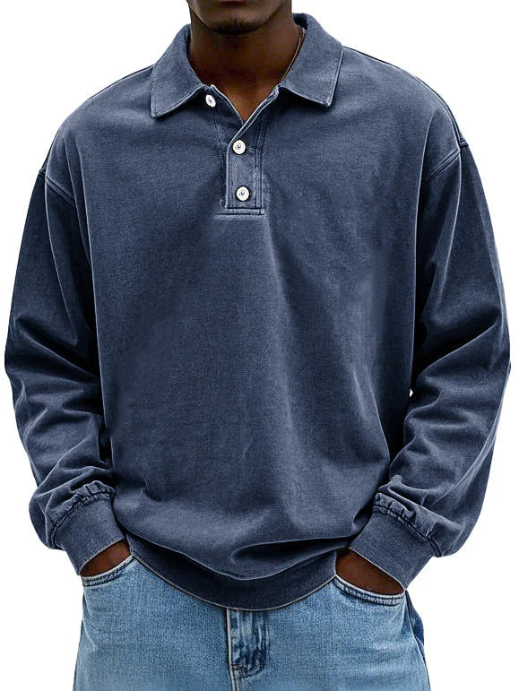 Jean™ | Stilfuld Langærmet Polo Shirt