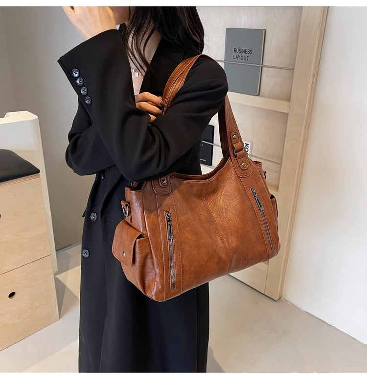 Amara | Leather Tote Bag