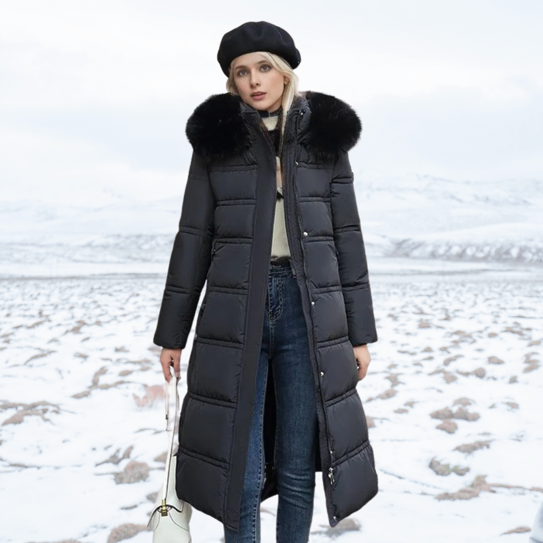 Amara | Winter Parka With Fur Hood