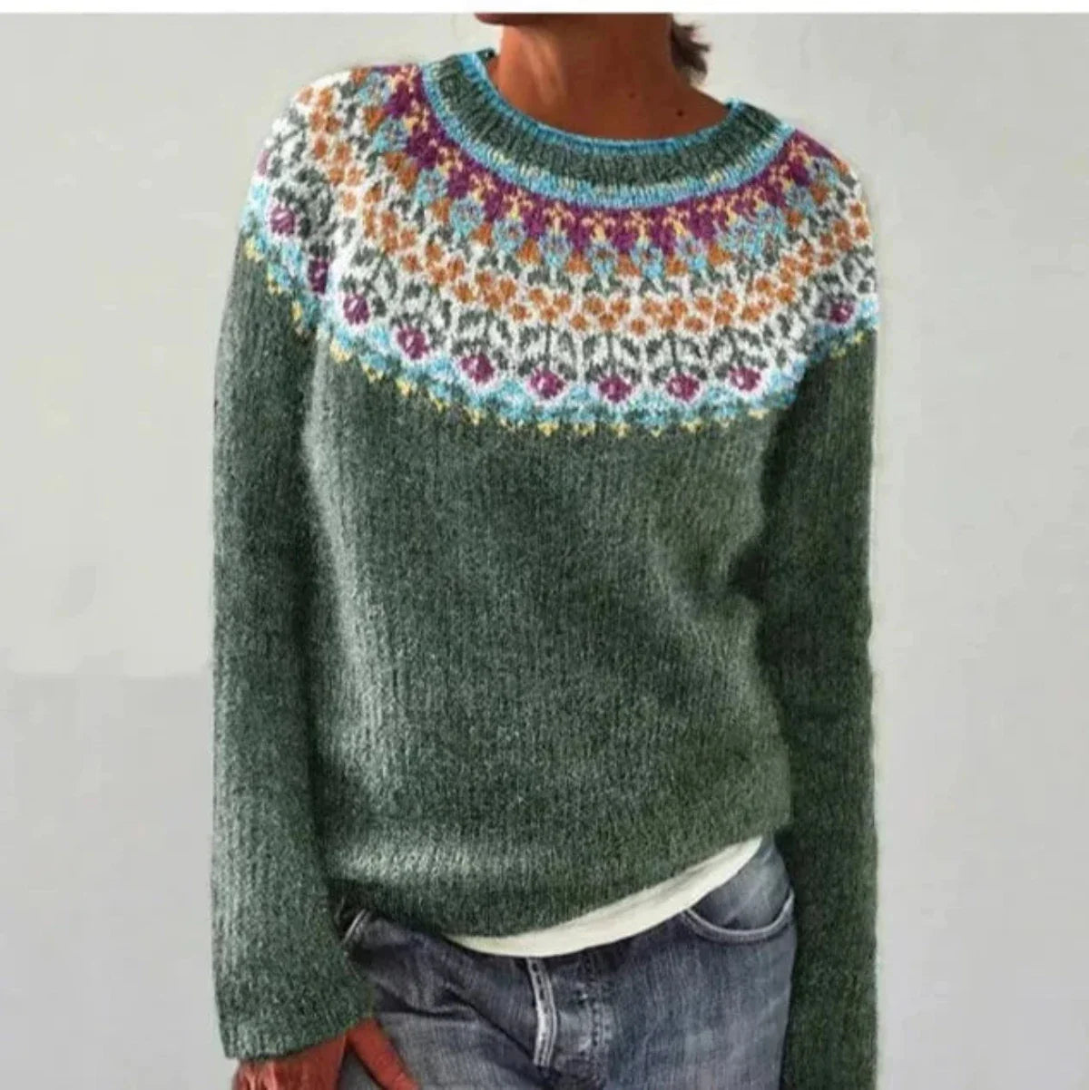 Amara | Retro Sweater