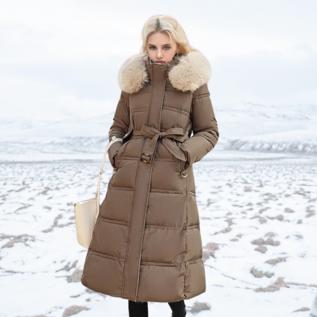 Amara | Winter Parka With Fur Hood