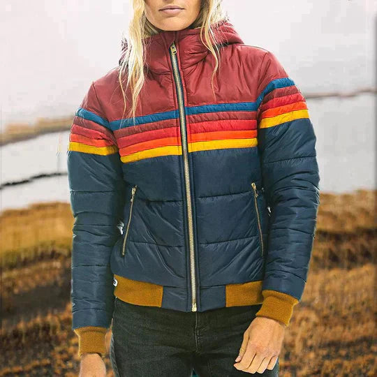 Amara | Retro Hooded Jacket