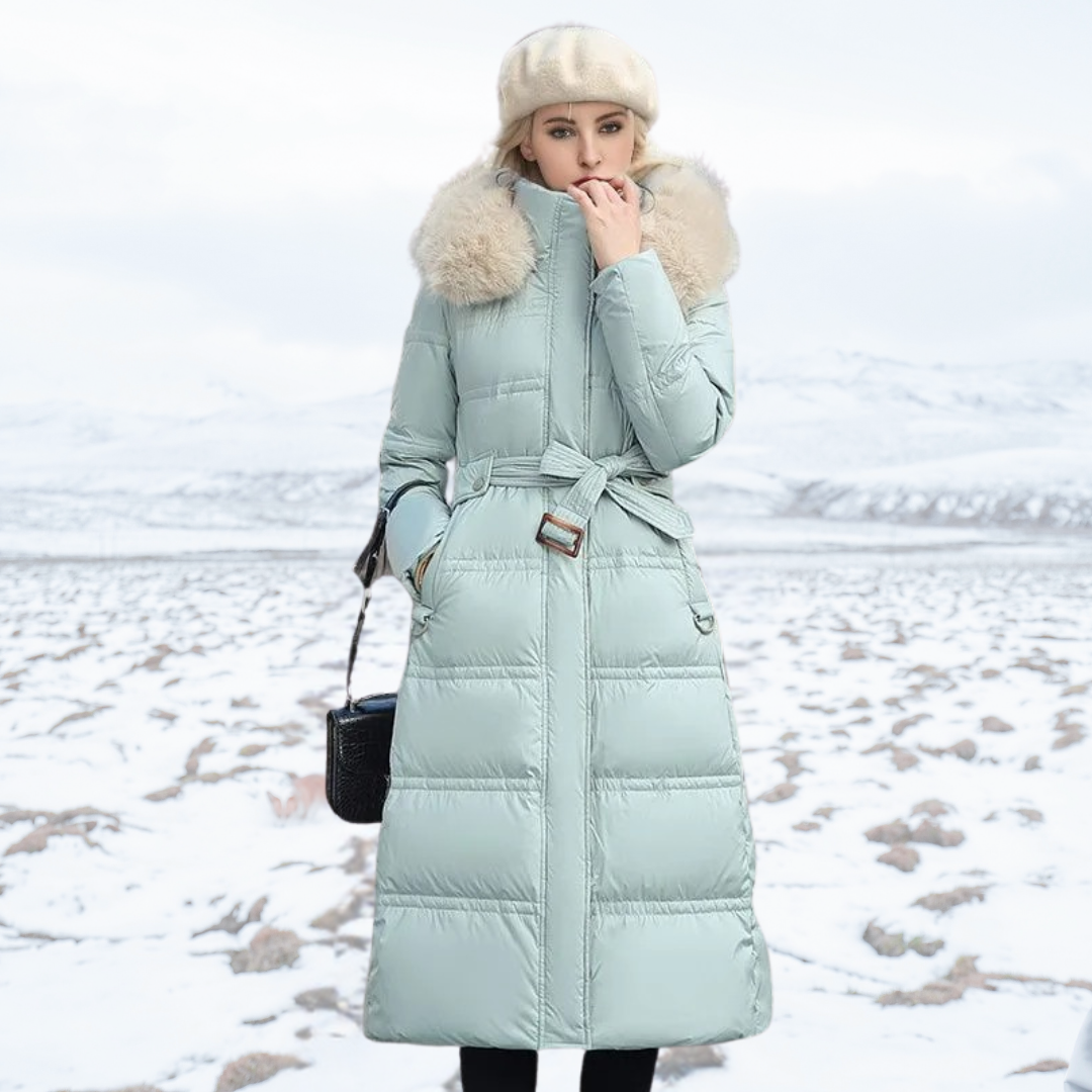 Amara | Winter Parka With Fur Hood