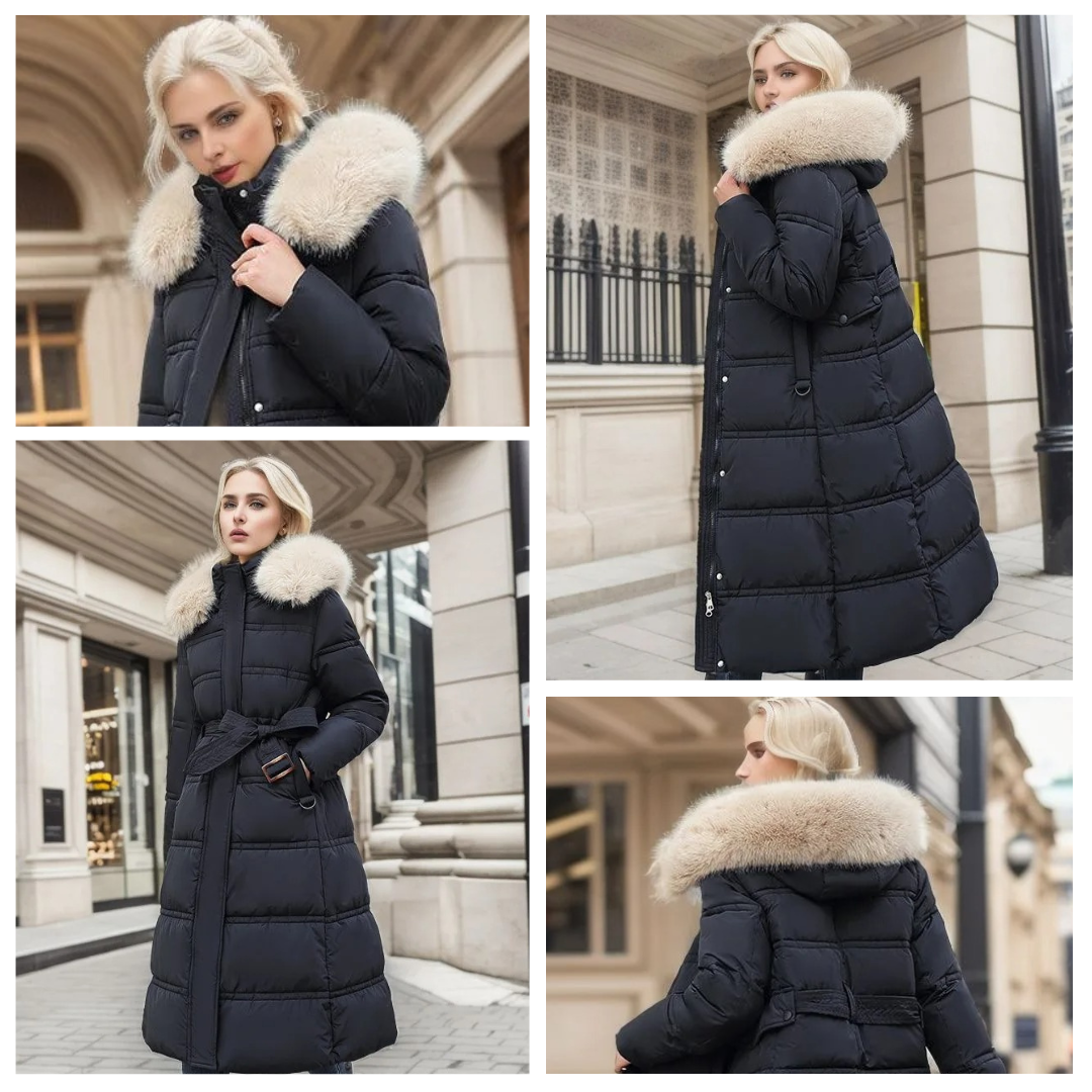 Amara | Winter Parka With Fur Hood