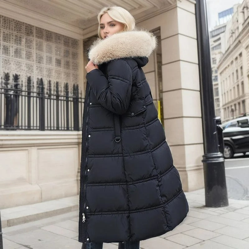 Amara | Winter Parka With Fur Hood