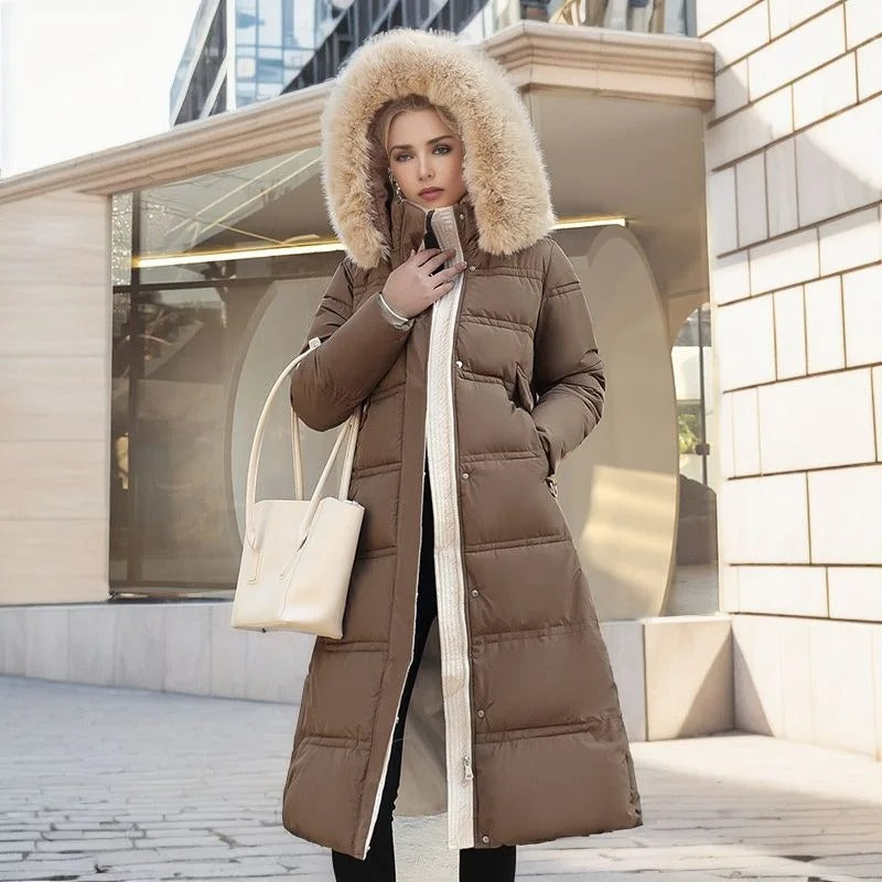 Amara | Winter Parka With Fur Hood