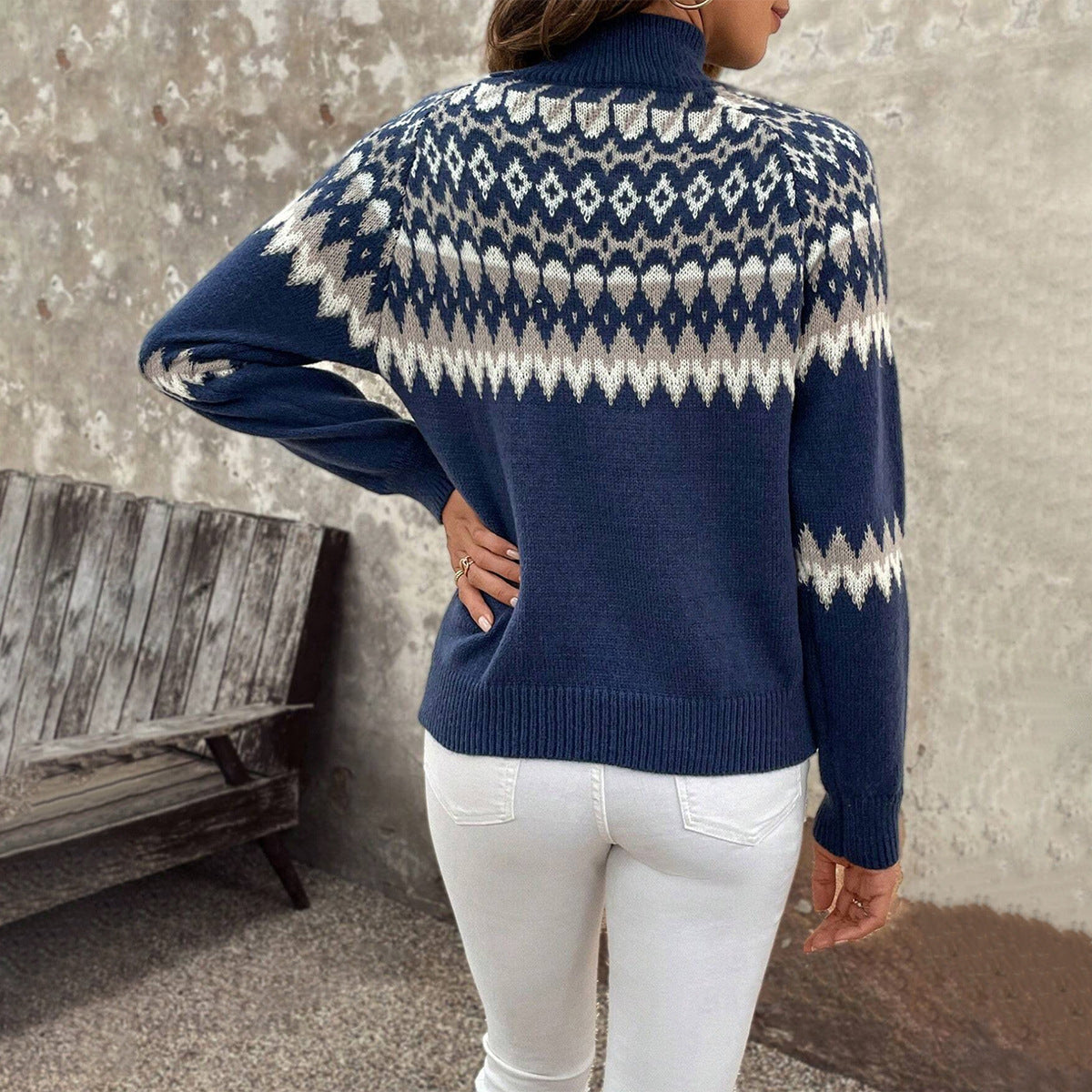 Amara | VINTAGE FAIR ISLE SWEATER