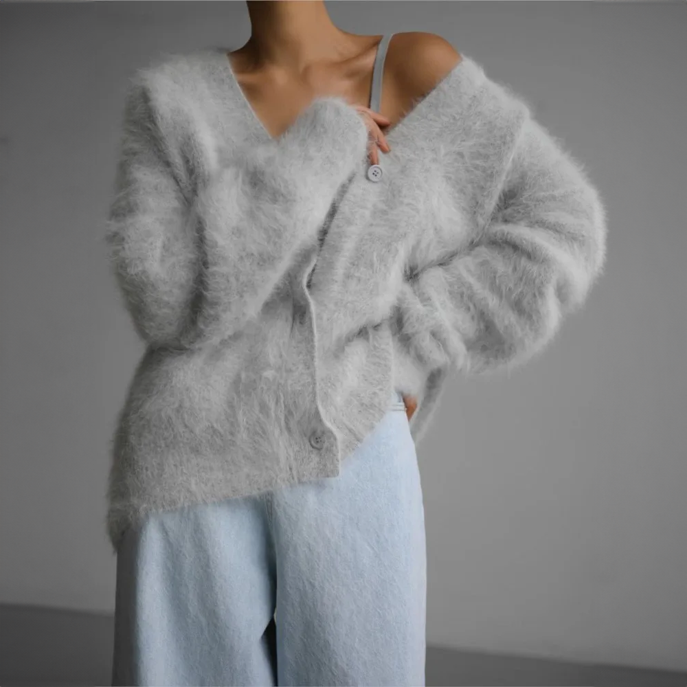 Amara | SOLID KNITTED CARDIGAN