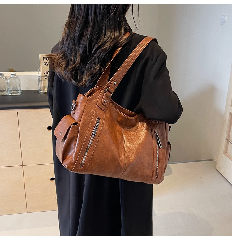 Amara | Leather Tote Bag