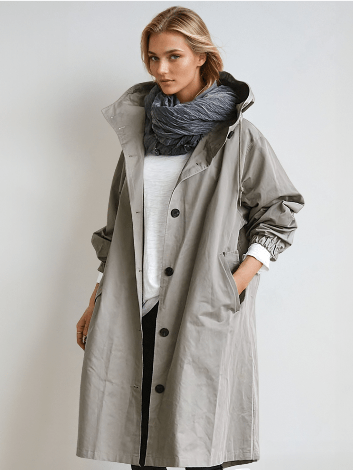 Amara | Water Repellent Trench Coat