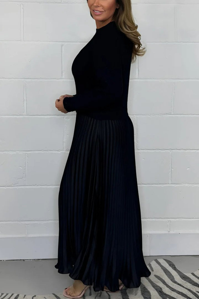 Amara | Chic Sweater & Pleated Skirt Set