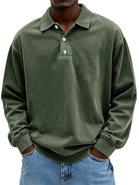 Jean™ | Stilfuld Langærmet Polo Shirt